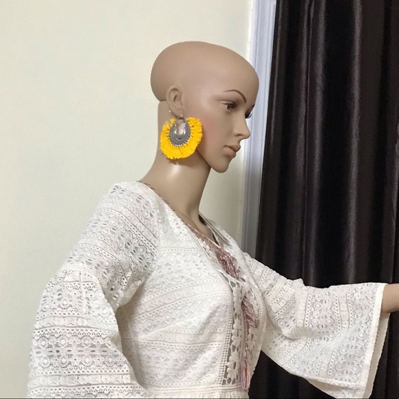 ⭐️HP⭐️ Tassel Fringe Queen / CODE: ER 28 - Picture 2 of 8